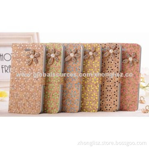 2014 Fashionable Countryside PU Leather Case Cover for iPhone 5/5S